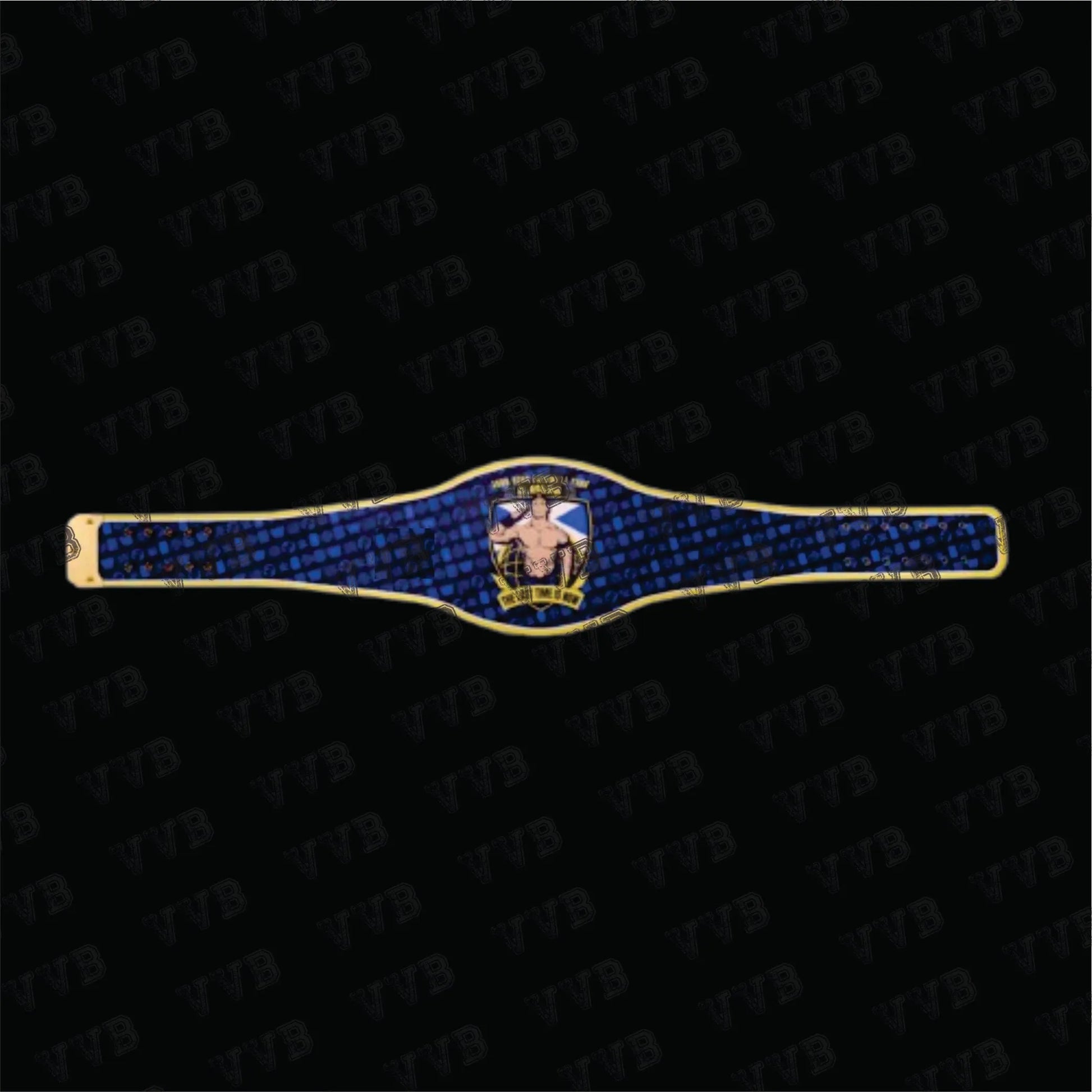 Stylish title belt perfect for wrestling events