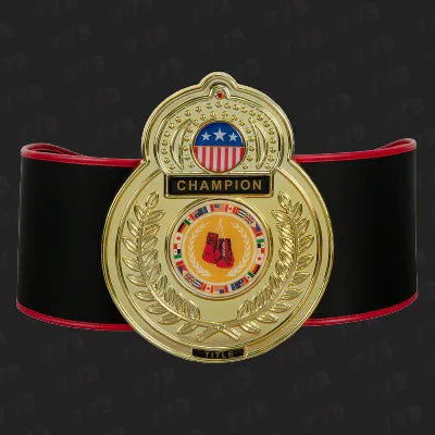 Old School Title Belt – Retro Style Boxing Championship Belt for Classic Fight Nights