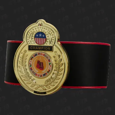 Old School Title Belt – Retro Style Boxing Championship Belt for Classic Fight Nights