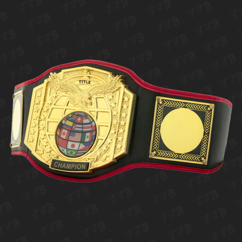 Triple Platinum Title Belt – Elite Boxing Championship Belt with Premium Platinum Finish Victory Vault Belts
