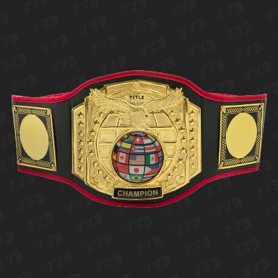 Triple Platinum Title Belt – Elite Boxing Championship Belt with Premium Platinum Finish Victory Vault Belts