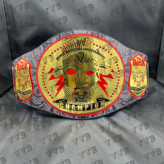 The Rock championship belt