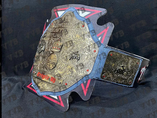 Triple H 30 Years Evolution World Heavyweight Championship Replica Belt – Collector's Edition