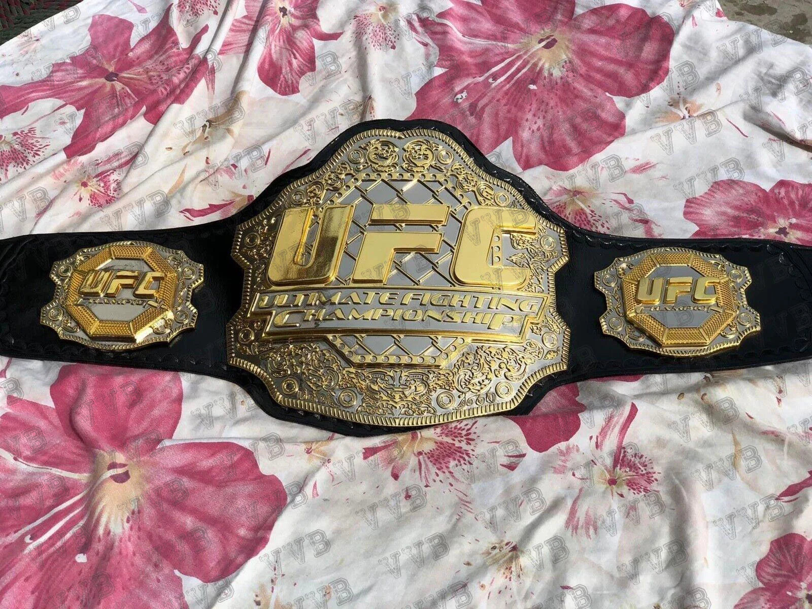 UFC Triple Stack Championship Belt MMA collectible