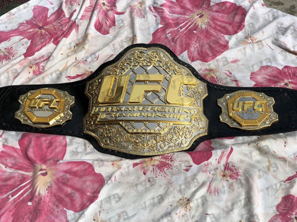 UFC Triple Stack Championship Belt MMA collectible