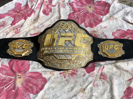 UFC Triple Stack Championship Belt MMA collectible