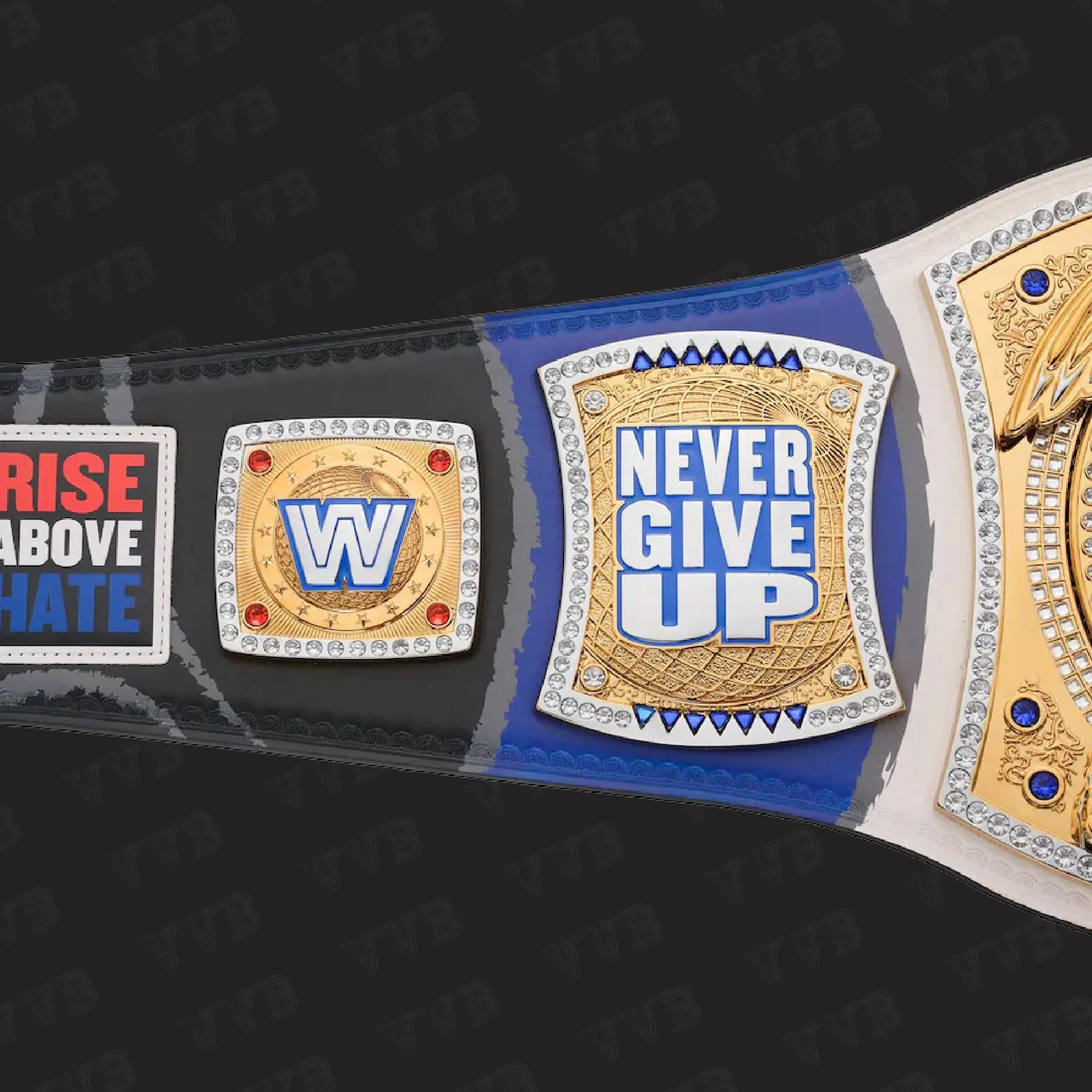 Unique championship belt for dedicated wrestling fans