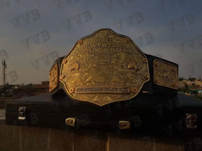 WCW Big Gold World Heavyweight Championship replica belt