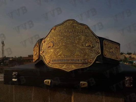 WCW Big Gold World Heavyweight Championship replica belt