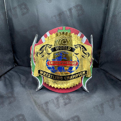 WCW Rey Mysterio World Heavyweight Championship Belt – 2MM Brass Replica

