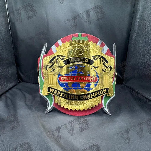 WCW Rey Mysterio World Heavyweight Championship Belt – 2MM Brass Custom Replica