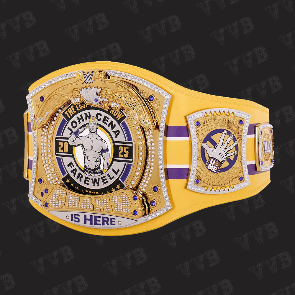 Authentic John Cena Spinner Championship Replica Belt 2025