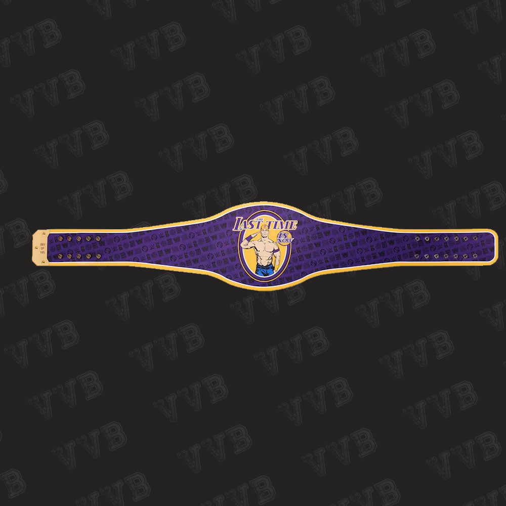 Exclusive John Cena 2025 Bakersfield Spinner Replica Title Belt