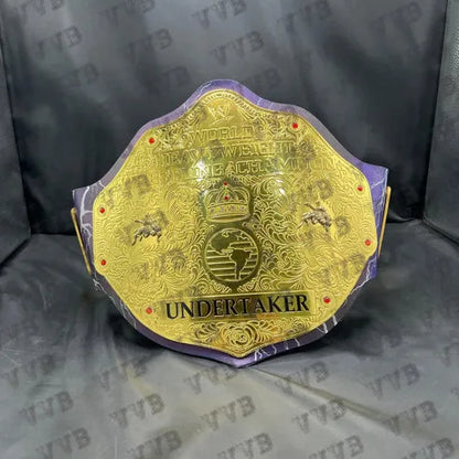 Pack of 2 - WWE World Heavyweight & Big Gold Undertaker Replica Belts