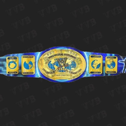 WWE Chris Jericho Intercontinental Championship Belt – 2MM Leather Replica