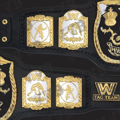 WWE Classic World Tag Team Championship Replica Title Belt – 4MM Brass