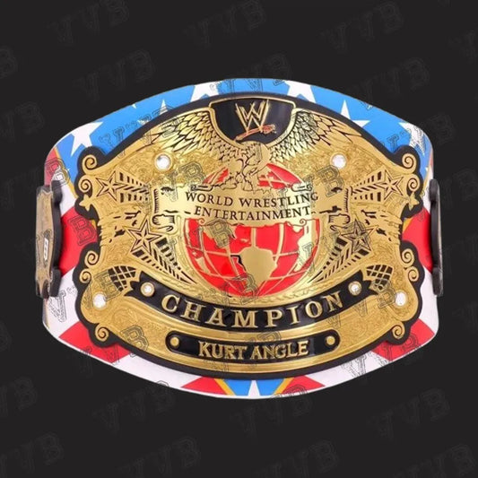WWE Kurt Angle Signature Series championship belt replica