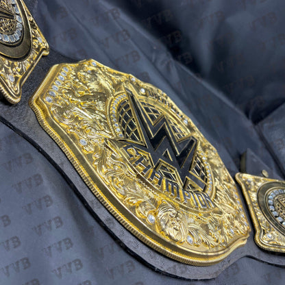 2024 World Heavyweight Wrestling Championship Belt – Custom 6MM Diecast with Removable Side Plates