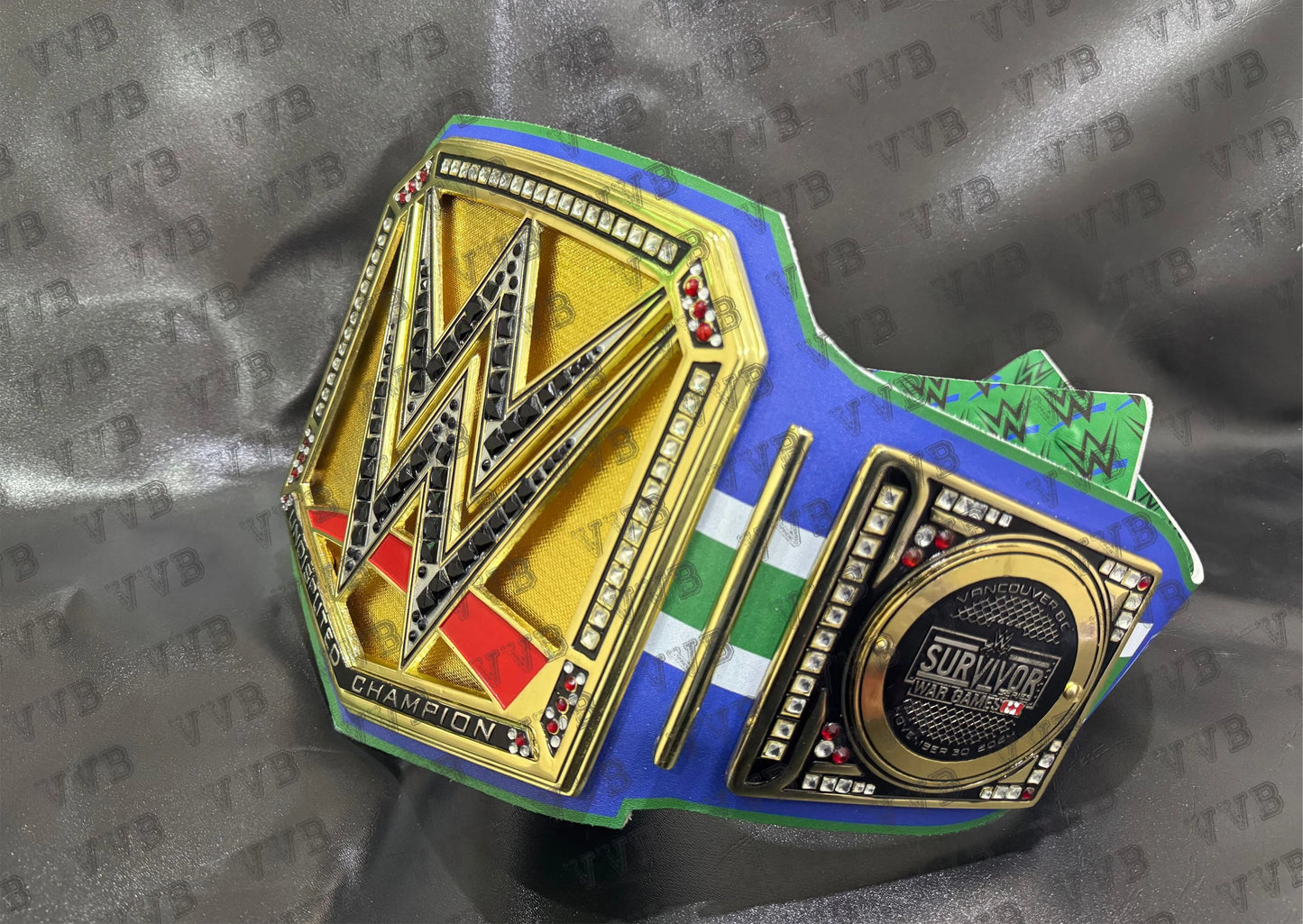 WWE Survivor Series War Games 2024 Undisputed Championship Title Belt Diecast 6mm