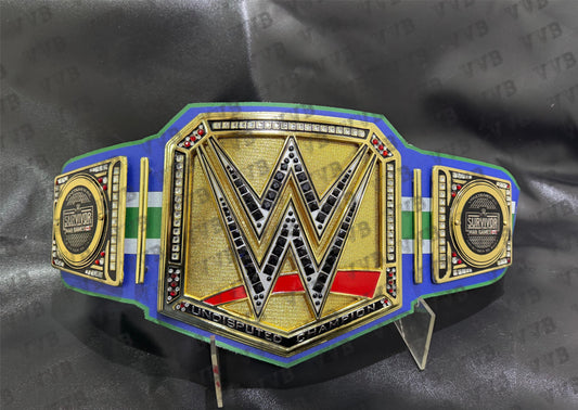 WWE Survivor Series War Games 2024 Undisputed Championship Title Belt Diecast 6mm Victory Vault Belts