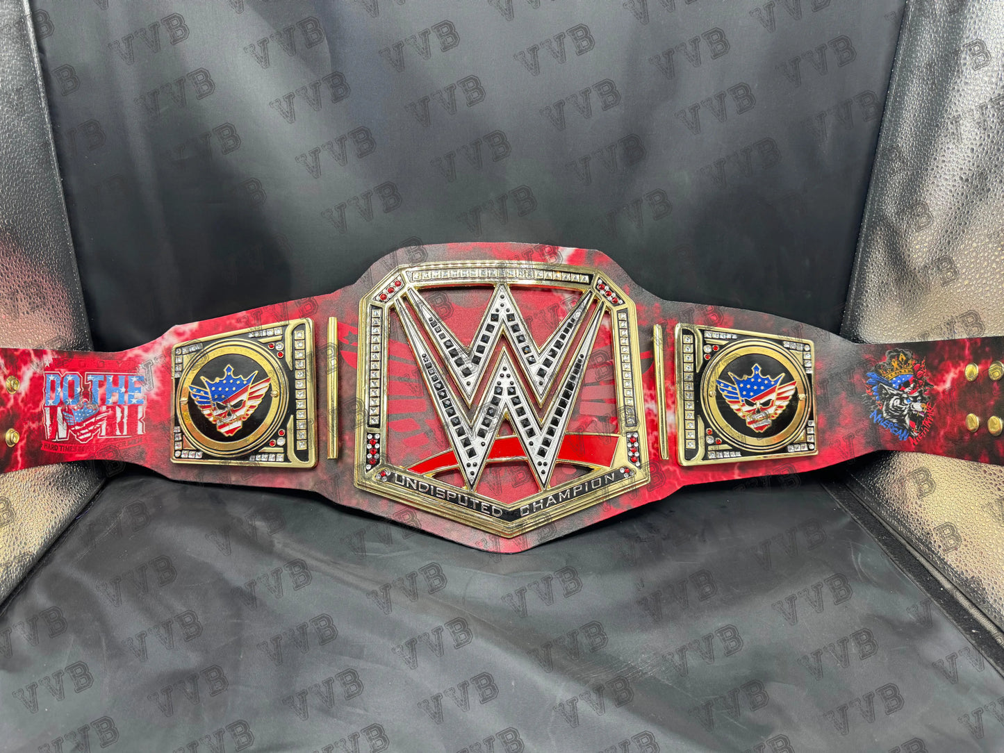 Cody Rhodes Undisputed Universal World Heavyweight Championship Belt – 6mm Diecast Replica Wrestling Title