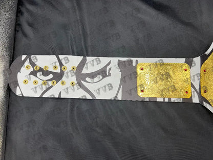 Custom Tribute to Sting Big Gold World Heavyweight Championship Belt – Replica Wrestling Title for Collectors & Fans