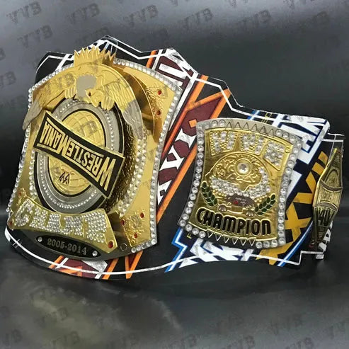 Pack of 2 - WrestleMania 40 Spinner & WrestleMania 41 Golden Replica Belts