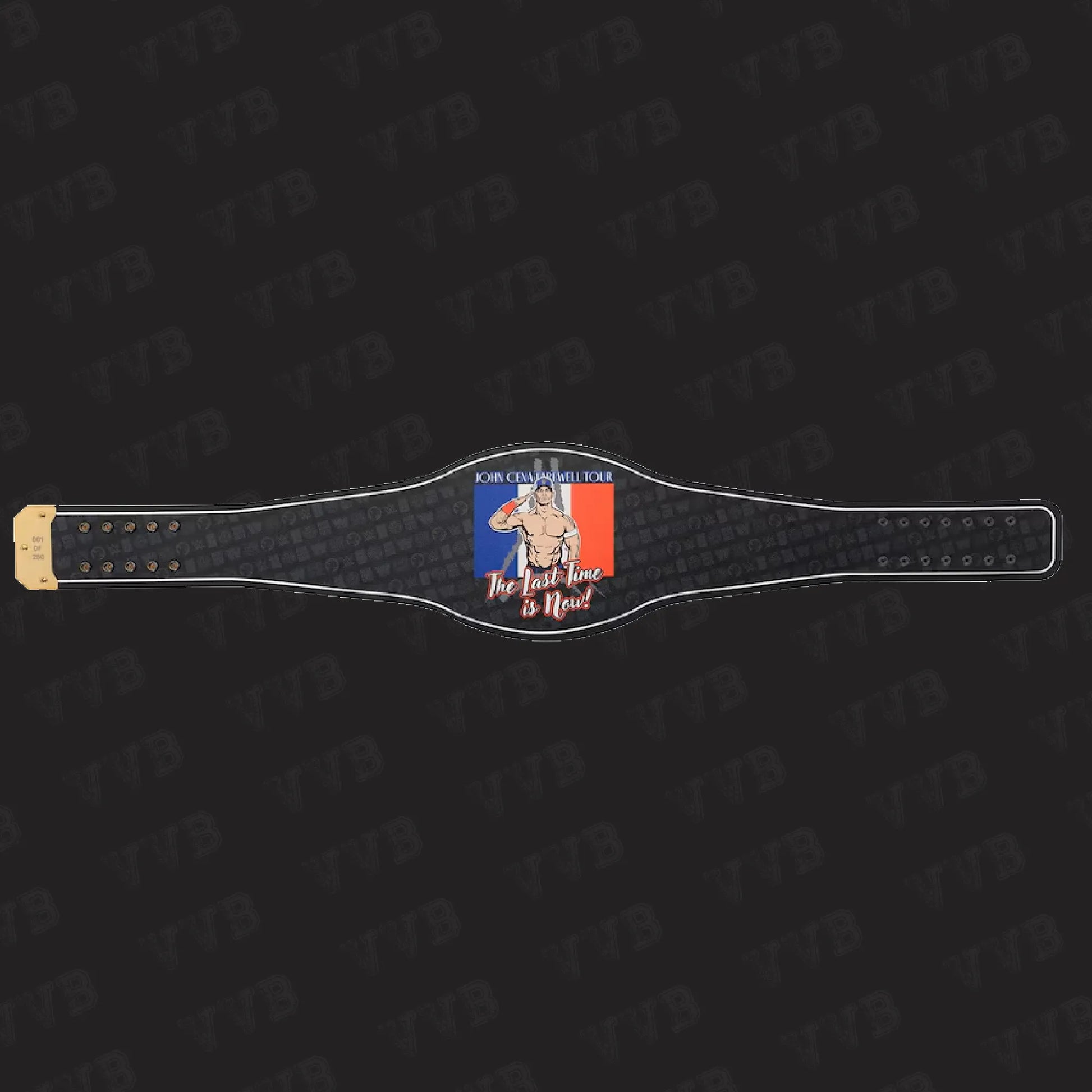 Wrestling memorabilia showcasing the legacy of John Cena