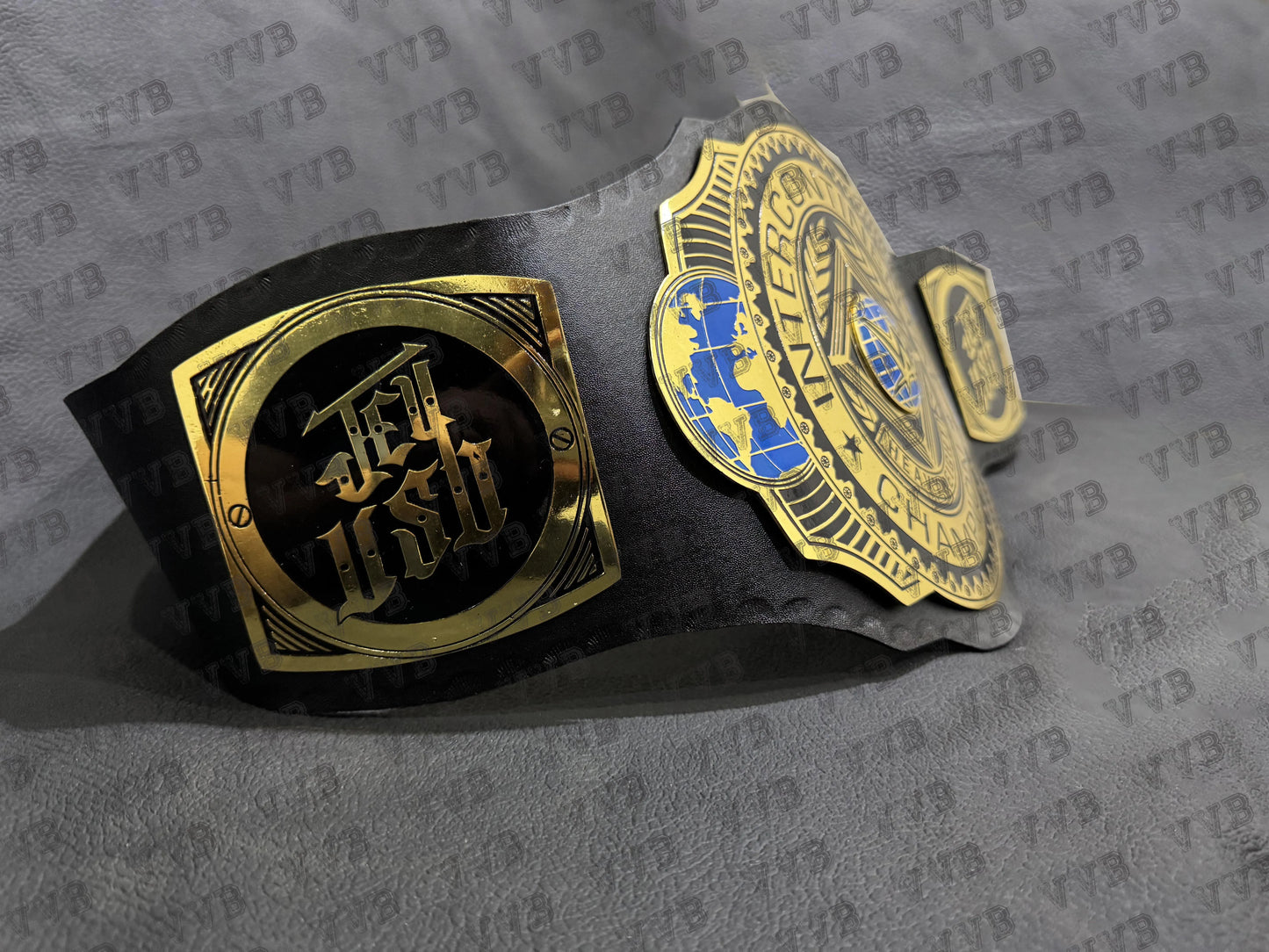 YEET Jey Uso Intercontinental championship belt custom