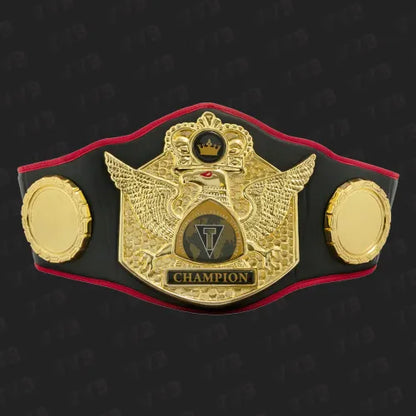 TITLE Boxing Eagle Crest Champion Belt – Gold Edition