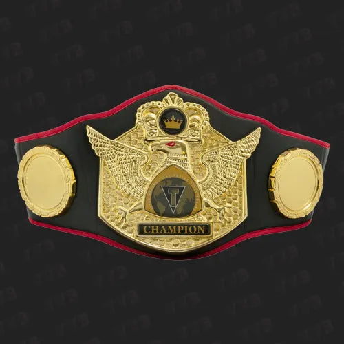 TITLE Boxing Eagle Crest Champion Belt – Gold Edition