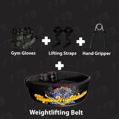 cody rhodes wrestlemania 41 weight lifting belt full set with gloves straps & hand gripper