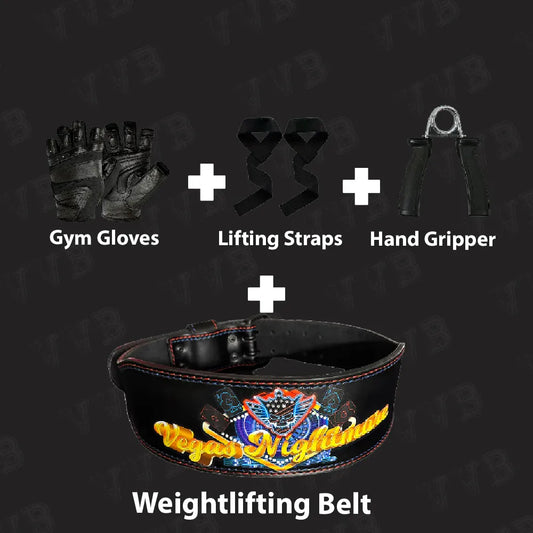 cody rhodes wrestlemania 41 weight lifting belt full set with gloves straps & hand gripper