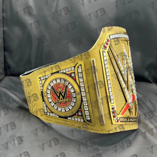New Custom Gold World Heavyweight Championship Belt