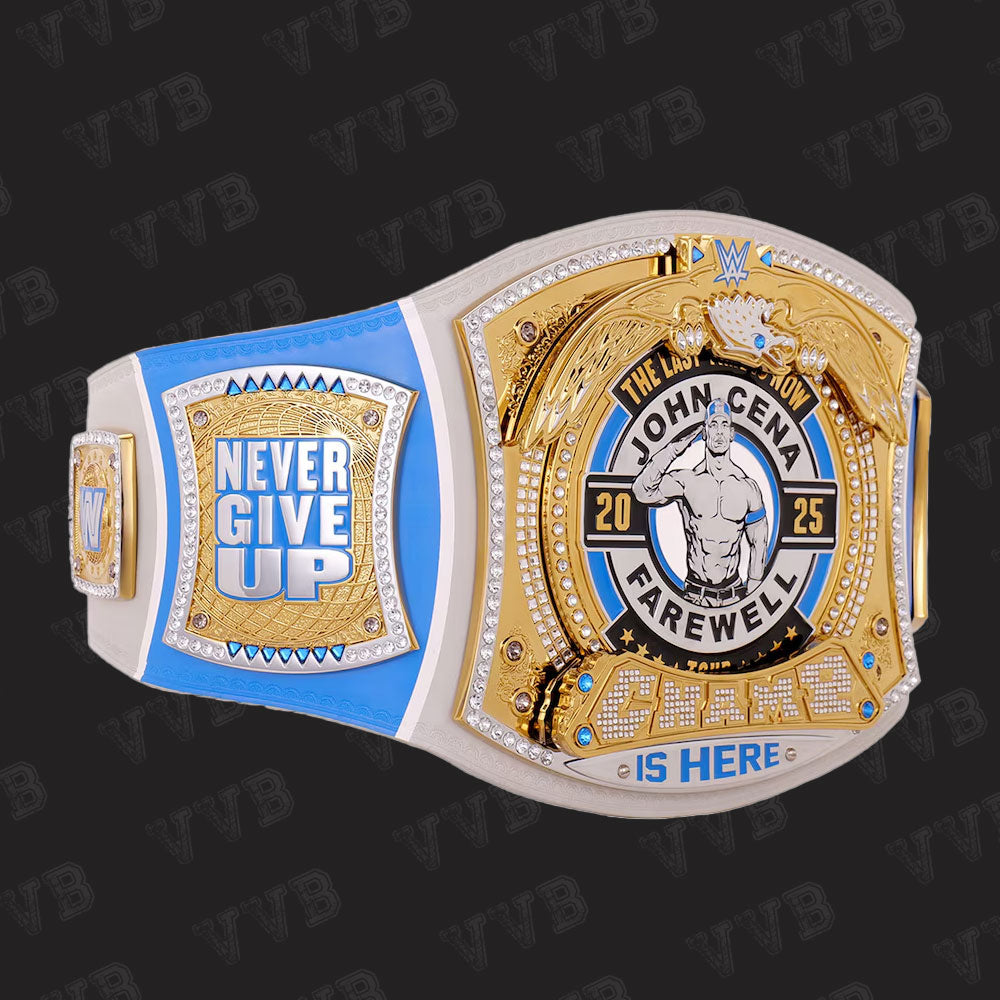 John Cena Farewell Tour 2025 – Grand Rapids Spinner Championship Replica Belt