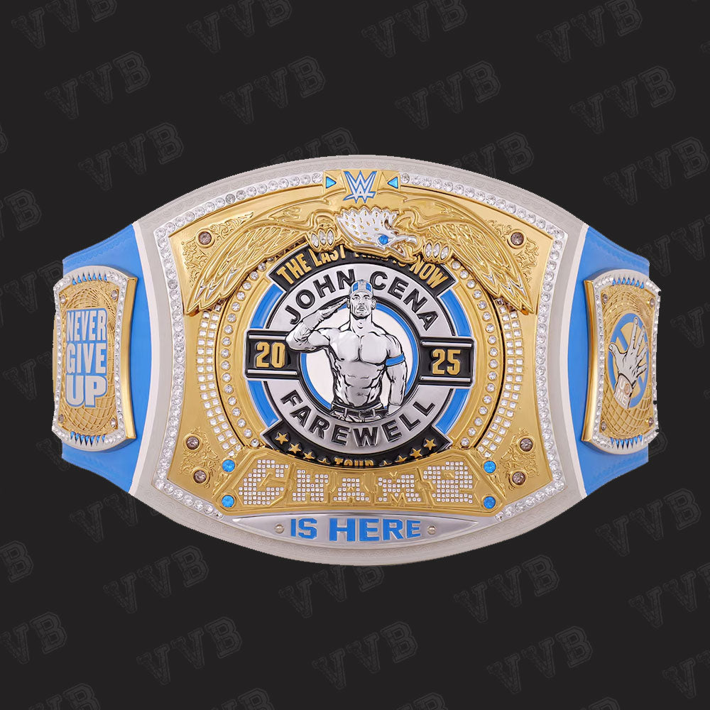 John Cena Farewell Tour 2025 Spinner Championship Replica Belt – Limited Edition Grand Rapids Tribute