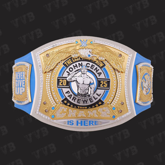 John Cena Farewell Tour 2025 Spinner Championship Replica Belt – Limited Edition Grand Rapids Tribute