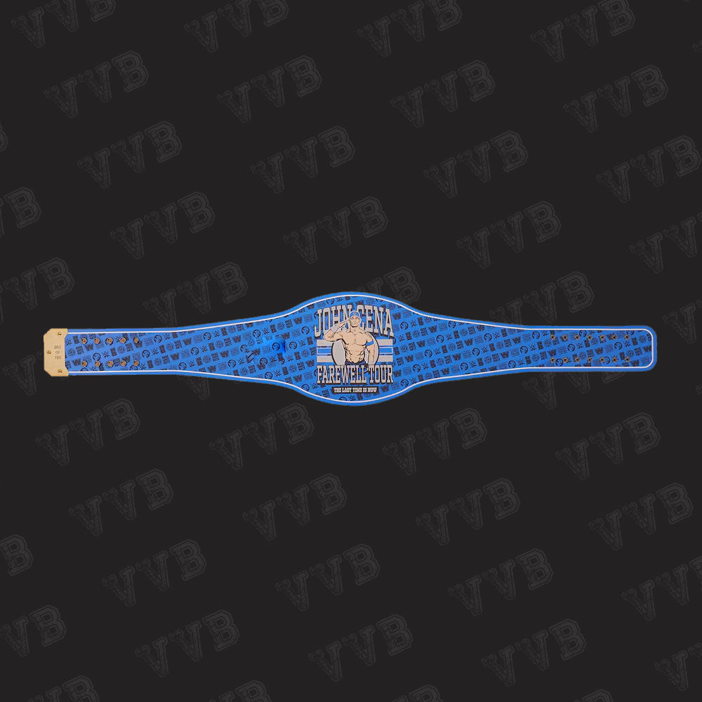 John Cena Farewell Tour 2025 Spinner Championship Replica Belt – Limited Edition Grand Rapids Tribute