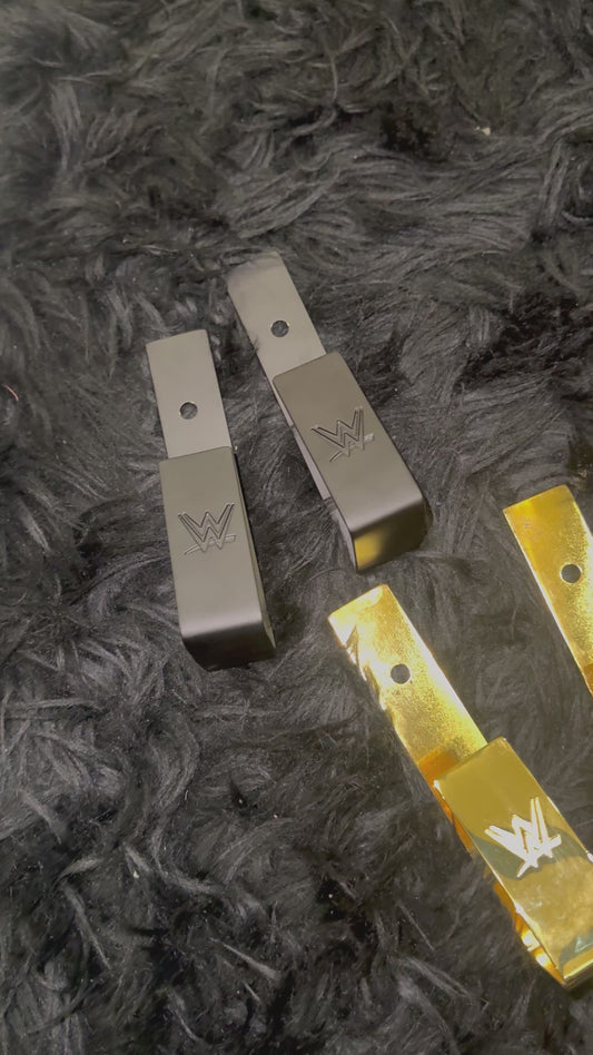 Championship Belt Wall Mount Display
Heavy Duty Metal Brackets (Set of 2)