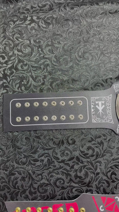 Pack of 2 – Undertaker Belt & Kane Signature Series Belt | 4mm Brass Plates | Premium Wrestling Championship Set