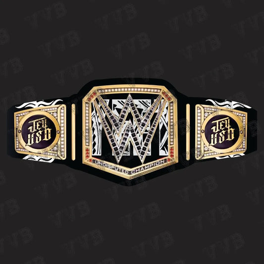 WWE Custom Jey Usos Yeet Undisputed Championship Belt 6MM Diecast Brass Adult