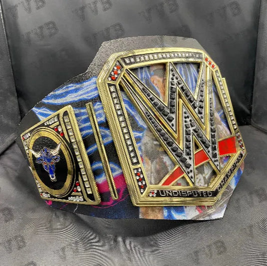 WWE The Rock Final Boss Signature Series Championship Belt Replica – Custom Wrestling Collectible