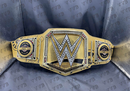 WrestleMania 41 Golden Championship Belt Replica