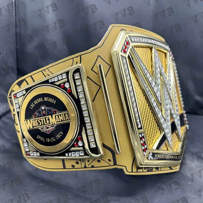WrestleMania 41 Golden & John Cena Farewell Tour Spinner Championship Belt Pack